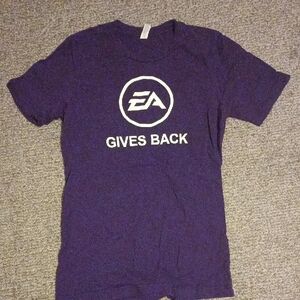 EA Gives Back Purple T-Shirt
